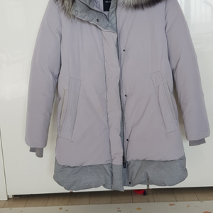 빈폴 야상 점프 투톤 그레이