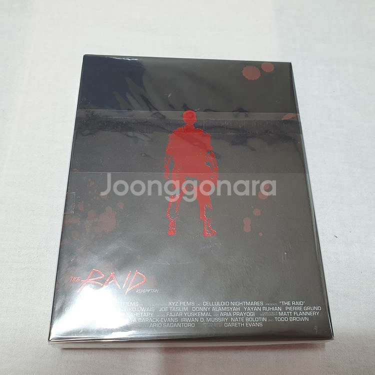 레이드 첫번째 습격 블루레이 풀슬립 스틸북 블랙버전--2