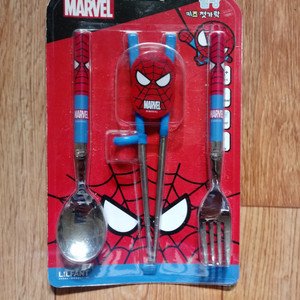 릴팡 마블 교정용젓가락심플스푼포크세트