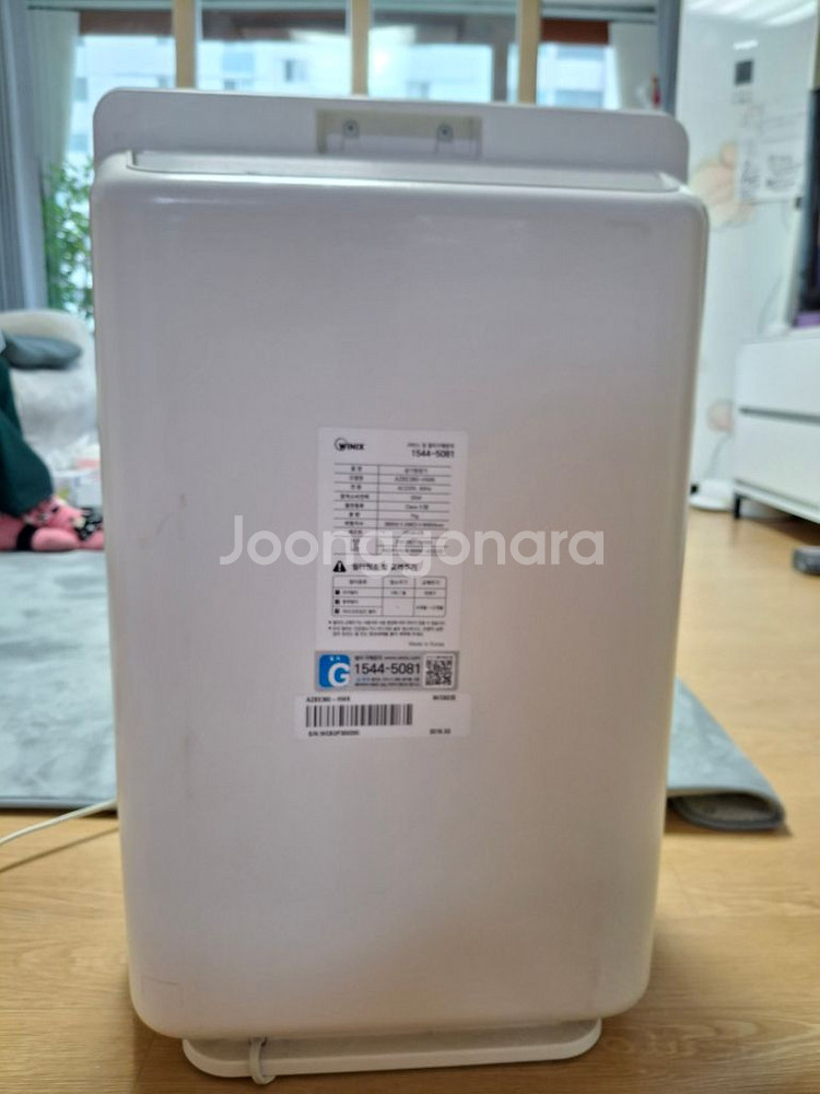 위닉스 공기청정기 AZBE380-HWK--1