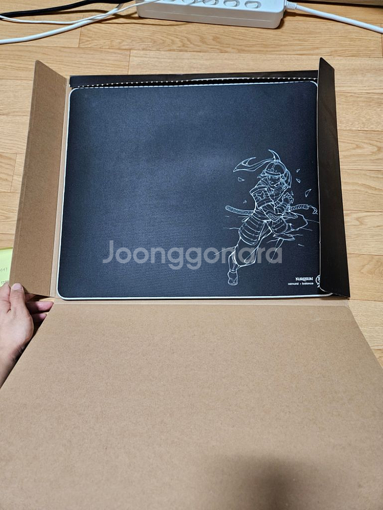 쿠로선 사무라이,아티산 라이덴 미드 xl 마우스패드--1