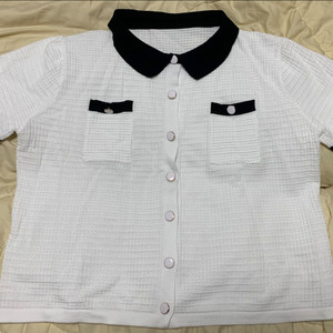 빅사이즈 반팔셔츠 블라우스(4XL)