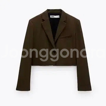 자라 크롭 블레이저 S (미착용 새상품) 8037/65--1