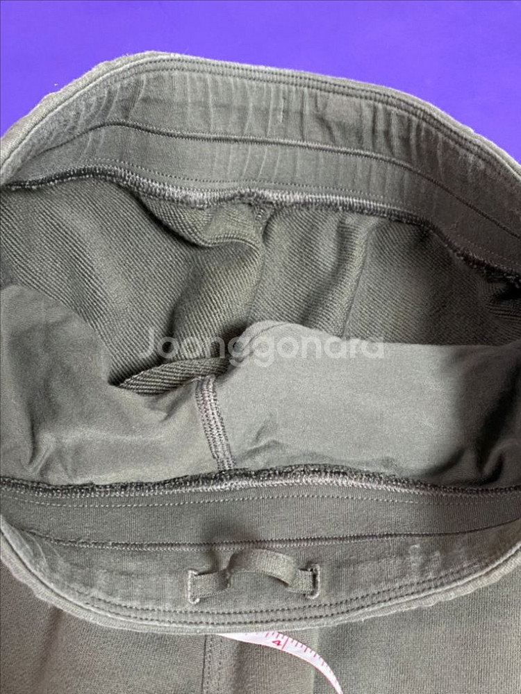 룰루레몬 조거 여성용 아시안핏 S사이즈 카키--2