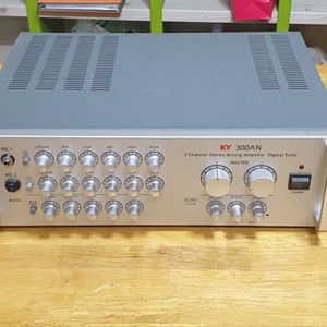 금영 2채널 앰프 KY 300AN