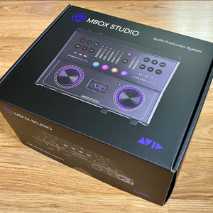 AVID MBOX STUDIO 오디오 인터페이스 신품급