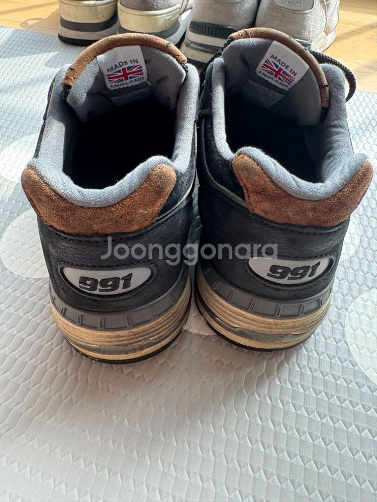 뉴발란스 991 UK 블랙 운동화 280--4