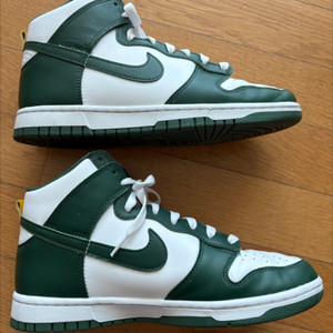 나이키 덩크 하이 그린 265 nike dunk