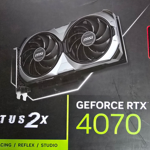 MSI RTX 4070 벤투스 2X