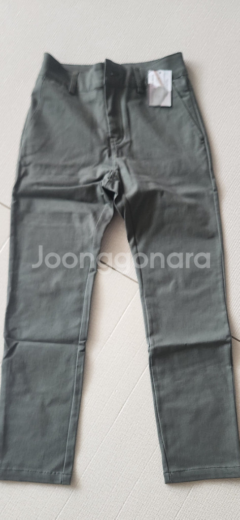 여성 면스판바지--0