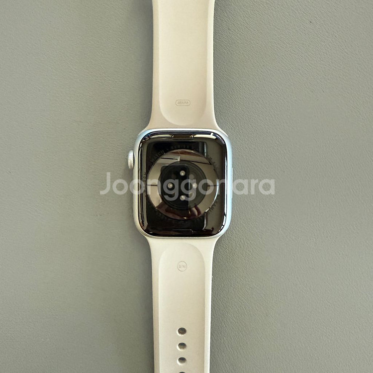 애플워치 9 실버 45mm 알루미늄 GPS--1