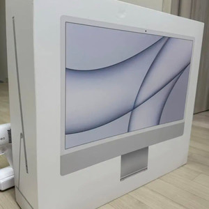 애플 아이맥 2021 M1 24인치 실버 풀박스