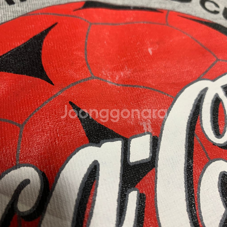 Coca cola 코카콜라 2002 한일월드컵 반팔티--4