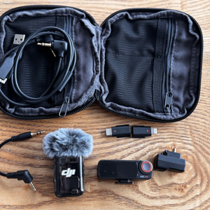 DJI MIC2 수신기+송신기+어댑터 세트