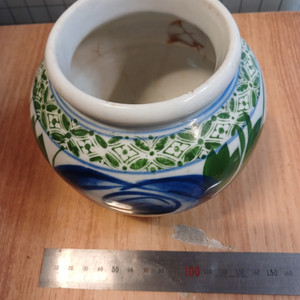 도자기 구한말 제작도 자 도장인각구경90mm바닥70mm