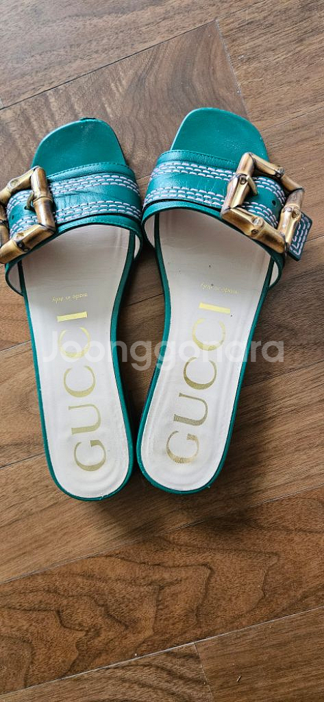 구찌 뱀부 슬리퍼 36--0