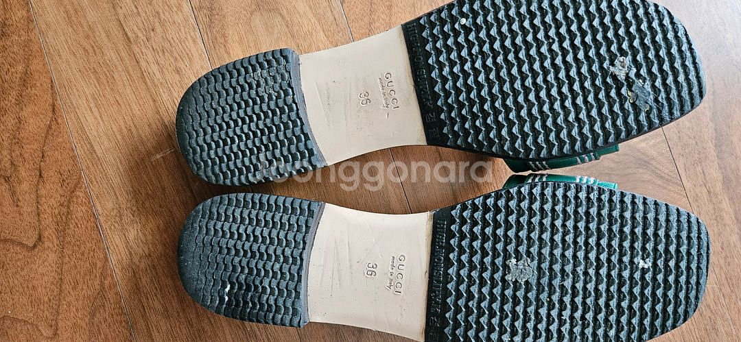 구찌 뱀부 슬리퍼 36--2