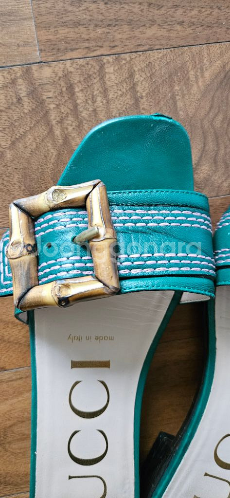 구찌 뱀부 슬리퍼 36--1