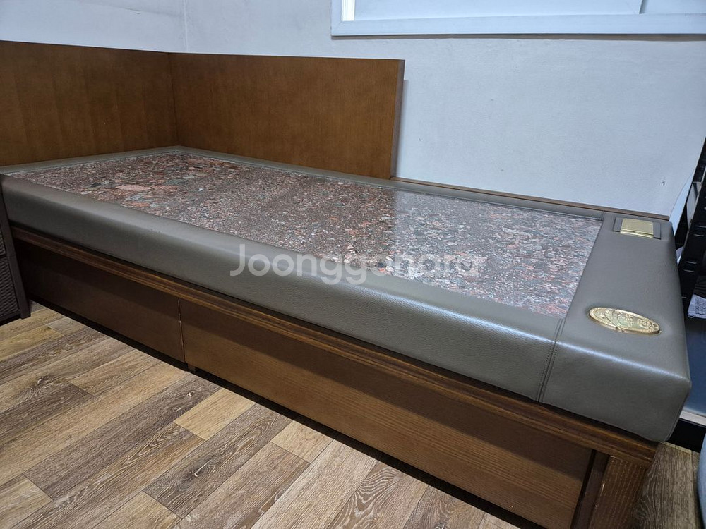 장수돌침대 1인용 중고--0