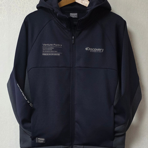 디스커버리 레터링 후디 집업 자켓 남성 105(XL)