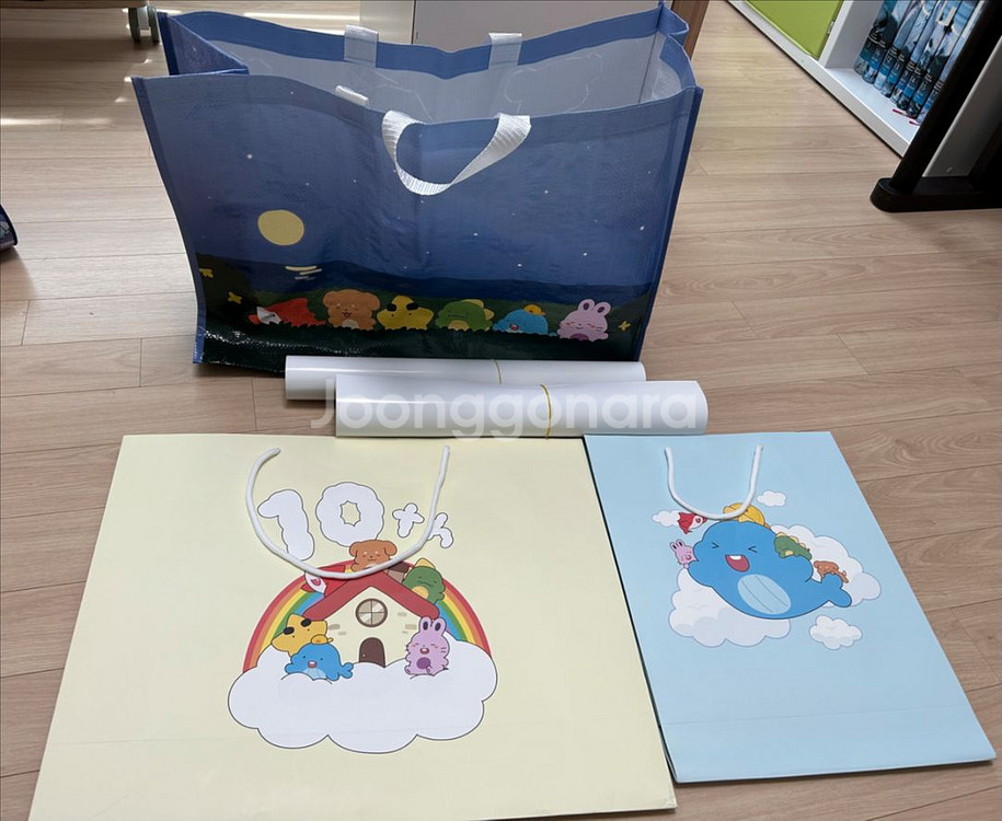 잠뜰 티비 10주년 타포린백+쇼핑백대소+팝업 포스터2--0