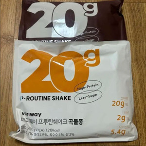 배리웨이 초코 1팩+곡물퐁 1팩