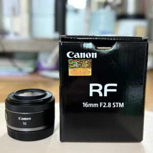 캐논코리아 RF16mm F2.8 박스셋팝니다