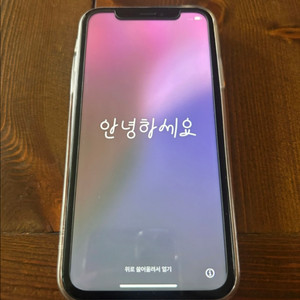 아이폰 XR 화이트 128기가 상태좋음