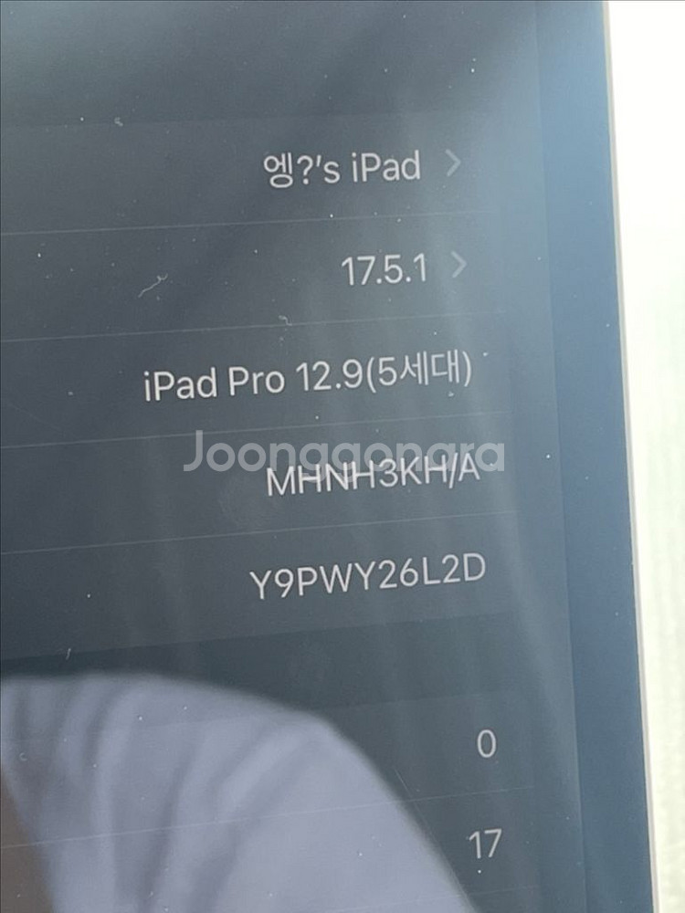 아이패드 프로 12.9 5세대 256 + 애플펜슬--0