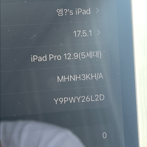 아이패드 프로 12.9 5세대 256 + 애플펜슬