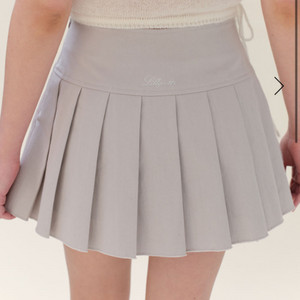릴리코츠 샌드 플리츠 스커트 pleats skirt m