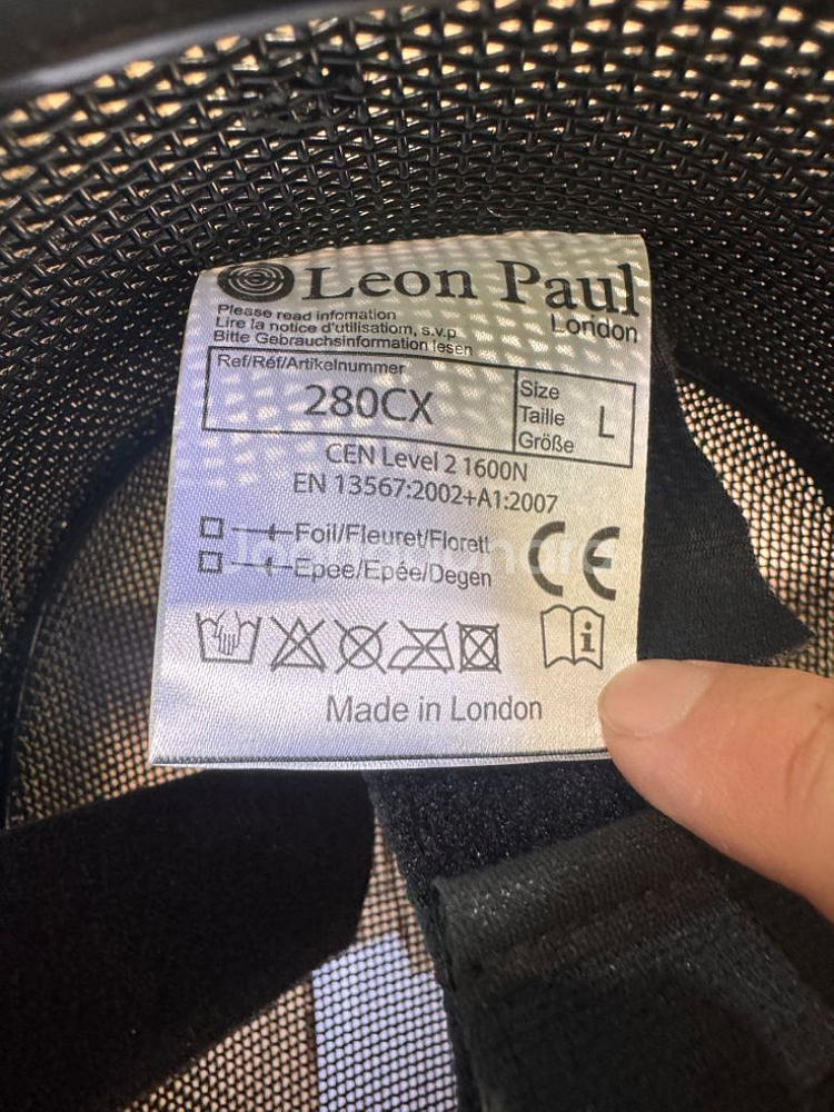 펜싱 foil 레온폴 leon paul 마스크--1