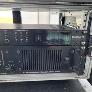 dbx 드라이브랙Pa2,DRIVERack pa2 컨트롤