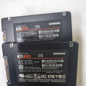삼성 ssd 870evo 2tb 2개