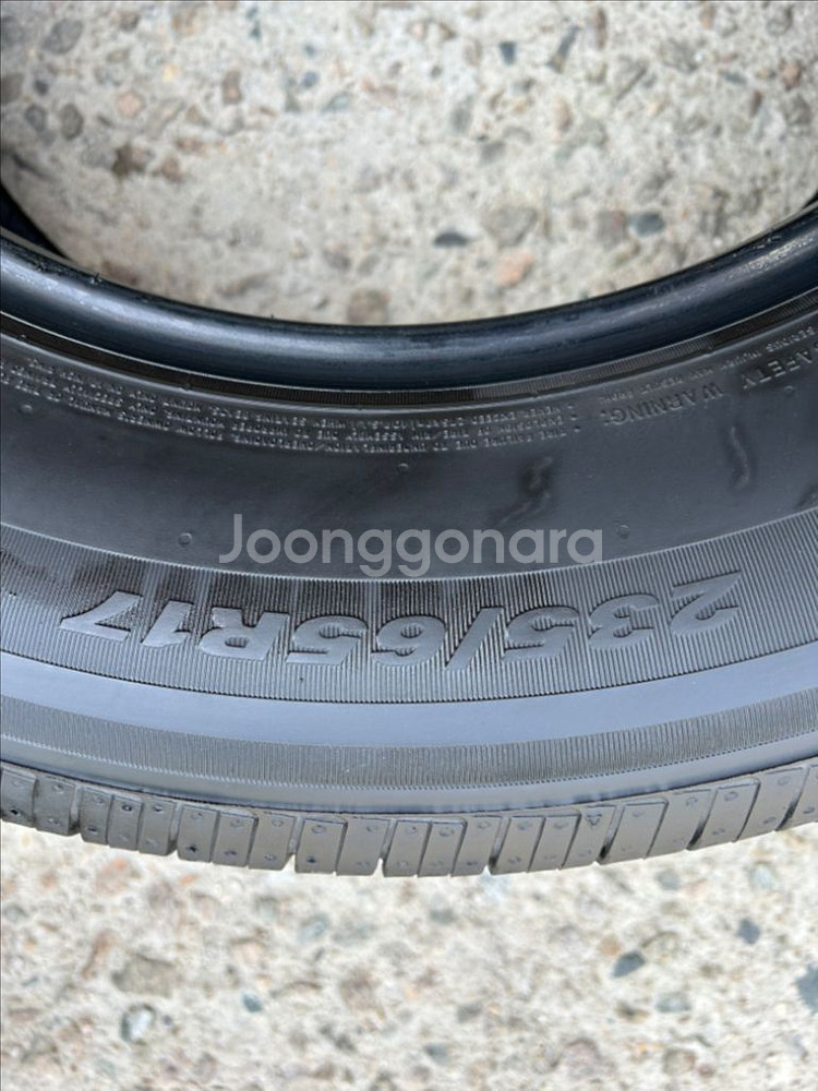 235/65R17 중고타이어 판매합니다--3