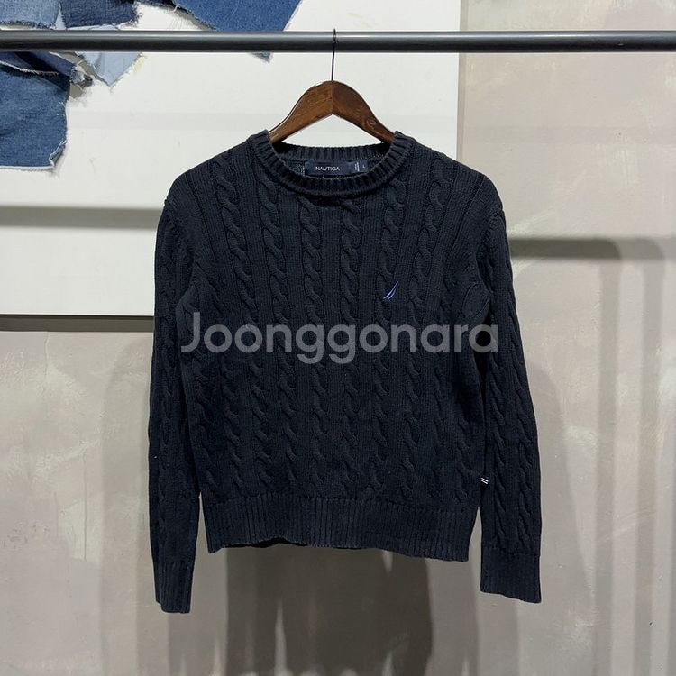 (100) 노티카 캐주얼 스트릿 꽈배기 케이블 니트--0