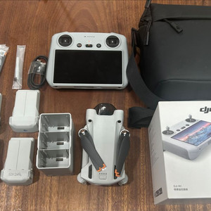 DJI MINI 3 PRO(DJI RC) 배터리 7개