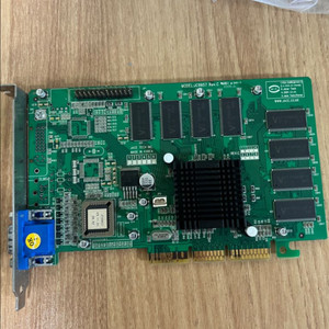 오래된 컴퓨터 골동품 그래픽카드