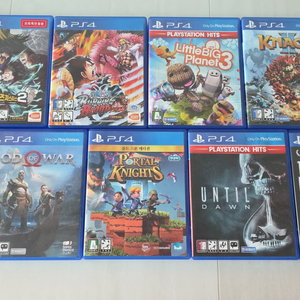 ps4 타이틀 9장 일괄 싸게 판매합니다