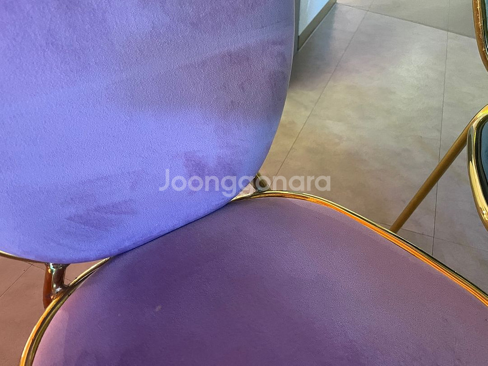 벨벳 체어(라벤더, 네이비)--2