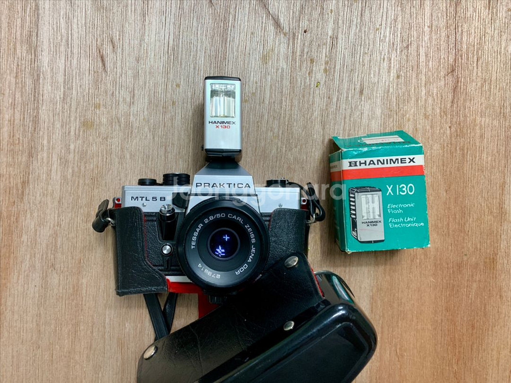 Praktica MTL5B + Tessar 50mm--8