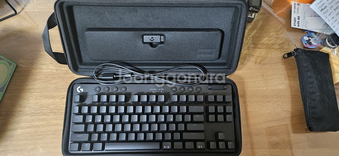 게이밍 적축 키보드 로지텍 G PRO X TKL 새상품--2