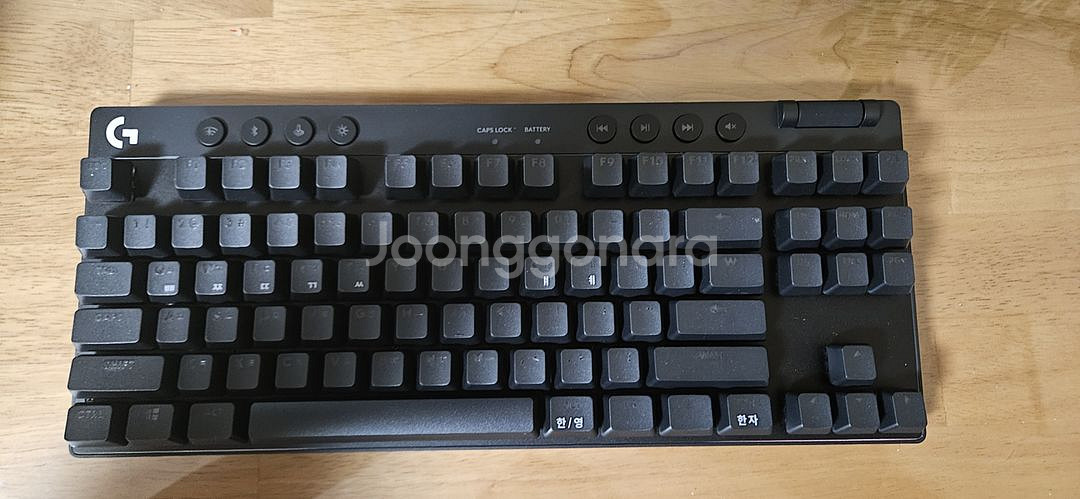게이밍 적축 키보드 로지텍 G PRO X TKL 새상품--3