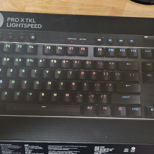 게이밍 적축 키보드 로지텍 G PRO X TKL 새상품