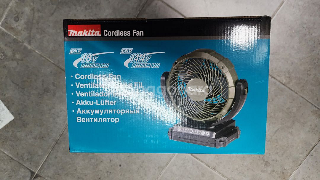 마끼다 18V 충전 올리브 선풍기 DCF102ZX1O--1
