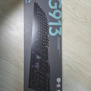 로지텍 g913 풀배열 리니어 적축 무선키보드