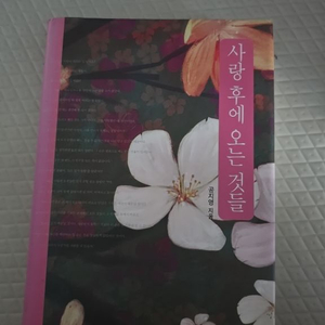 (당일발송) 사랑 후에 오는 것들