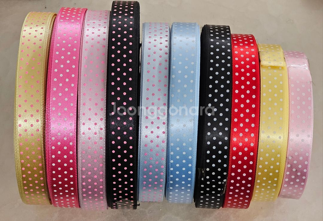 롤리본 도트무늬 2종 10개 일괄--0