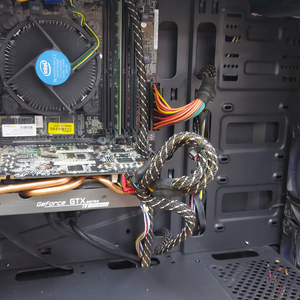 사무용가성비 컴 I5 6600 GTX760 2g