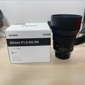 시그마 아트 85mm F1.4 DG DN 소니FE